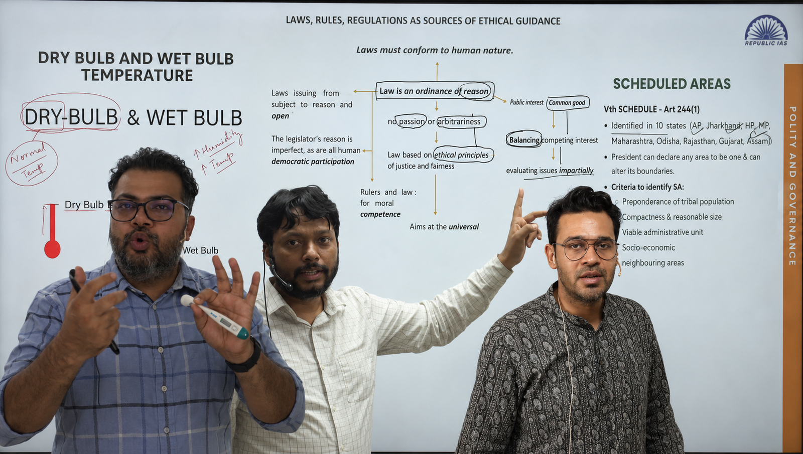 Best faculties and organised content flow
